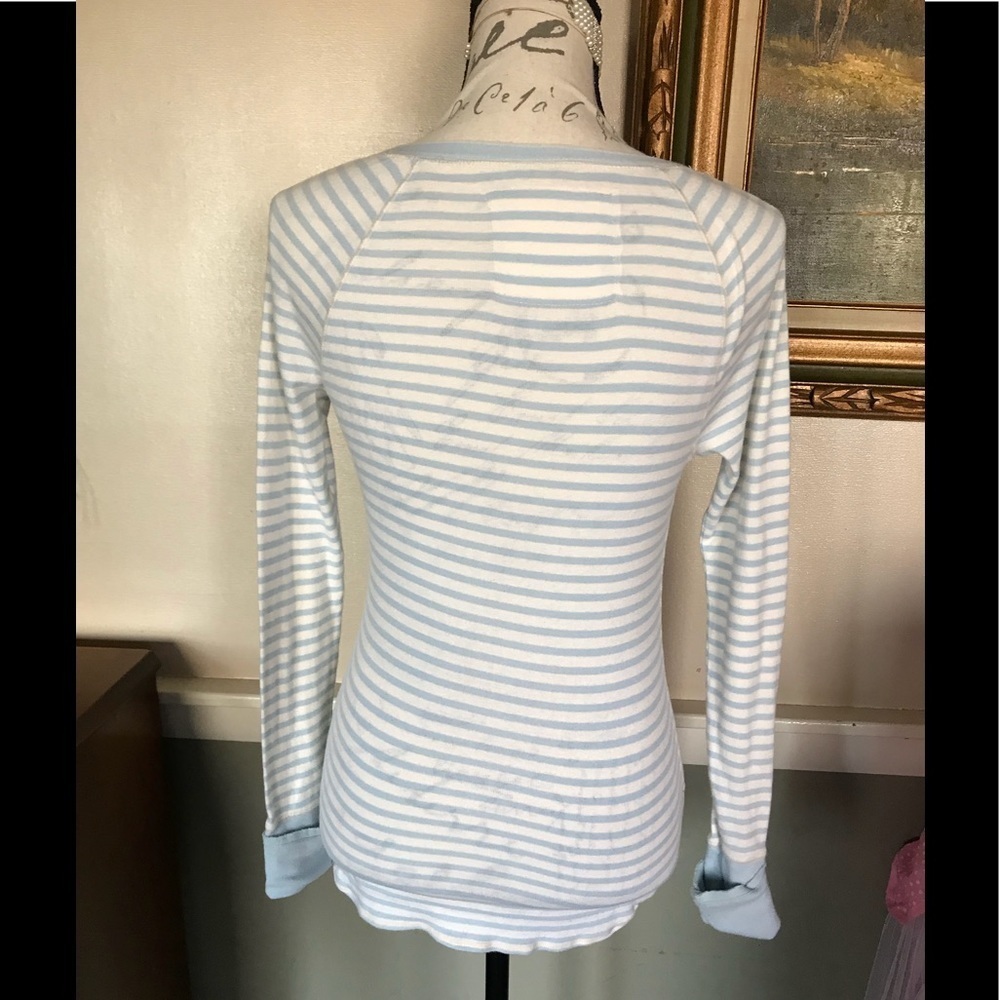 American Eagle Slim Fit Long Sleeve Henley Top M❗️FINAL SALE - Picture 4 of 8